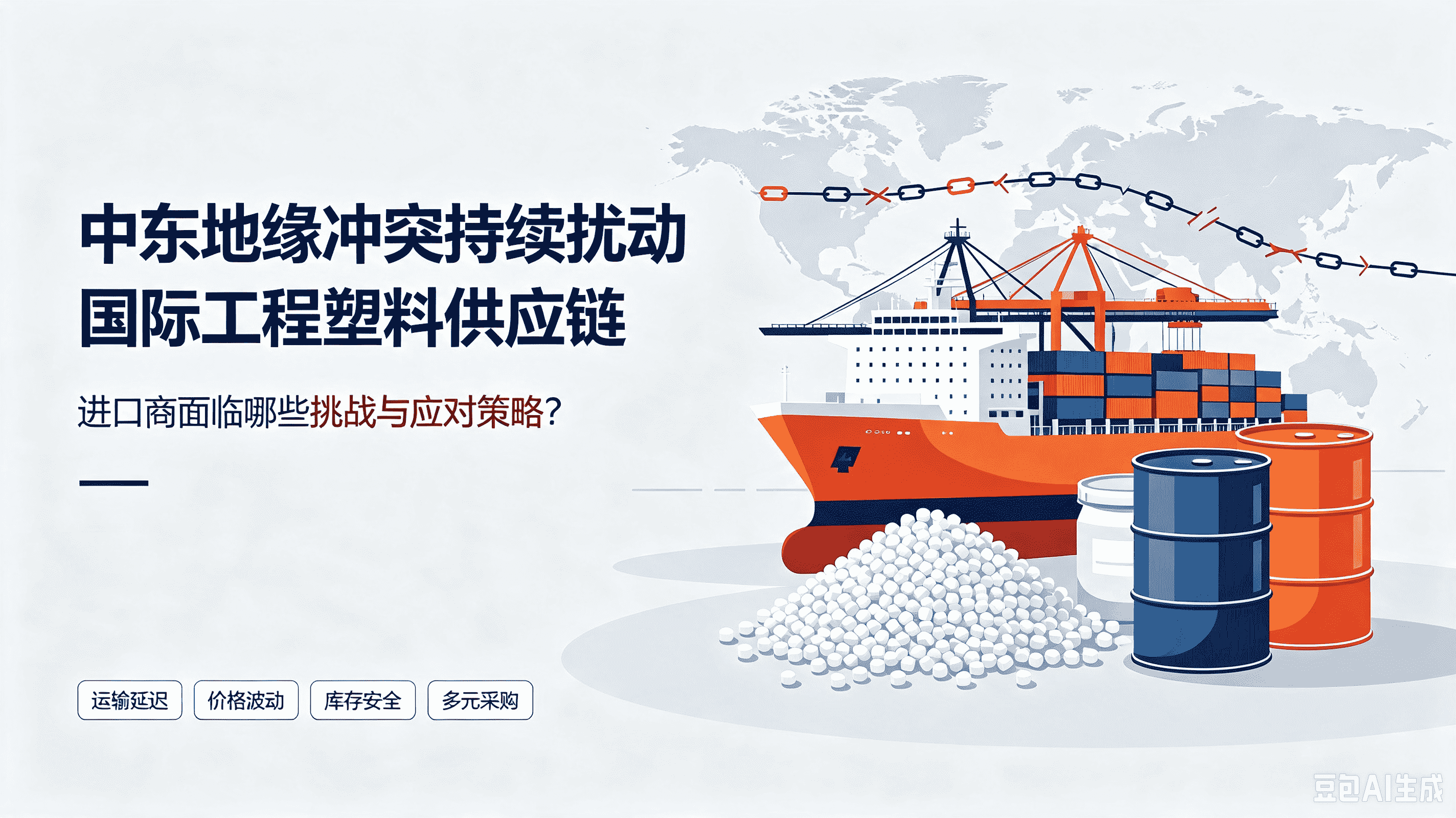 中东地缘冲突持续扰动国际工程塑料供应链——进口商面临哪些挑战与应对策略?